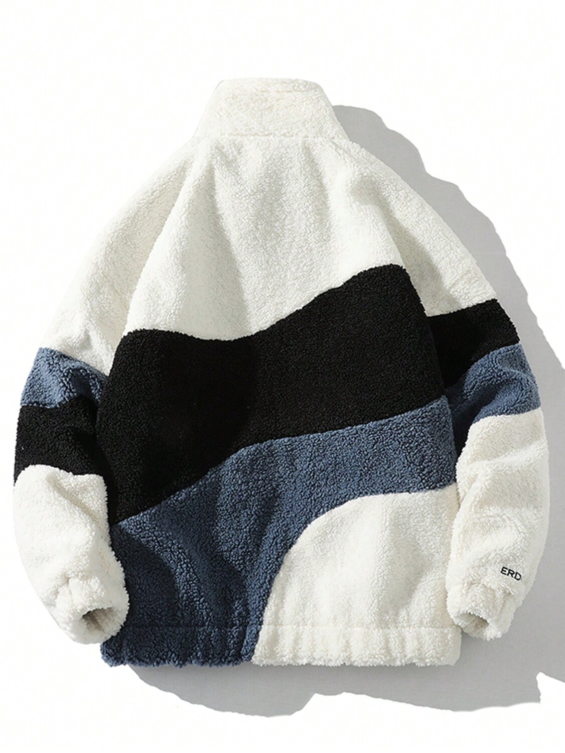 

Мужская куртка Teddy Color Block с вышивкой Color Block, белый