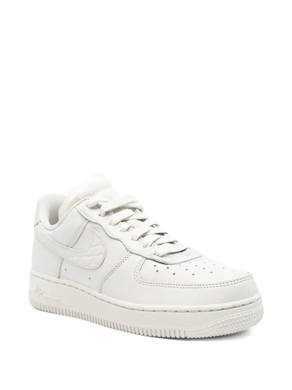 Кожаные кроссовки Air Force 1 Nike, нейтральный — фото 2