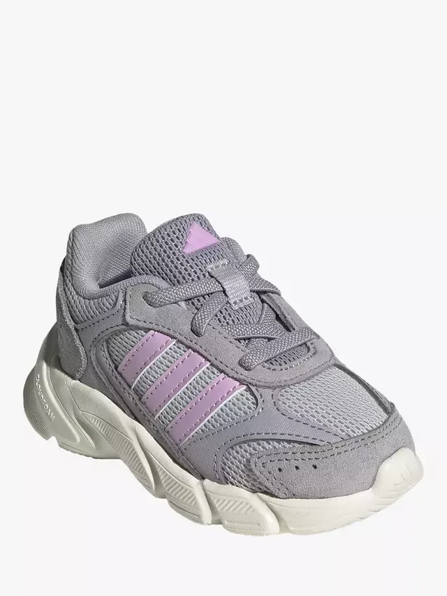 Детские кроссовки CrazyChaos 2000, серо-сиреневые adidas — фото 2