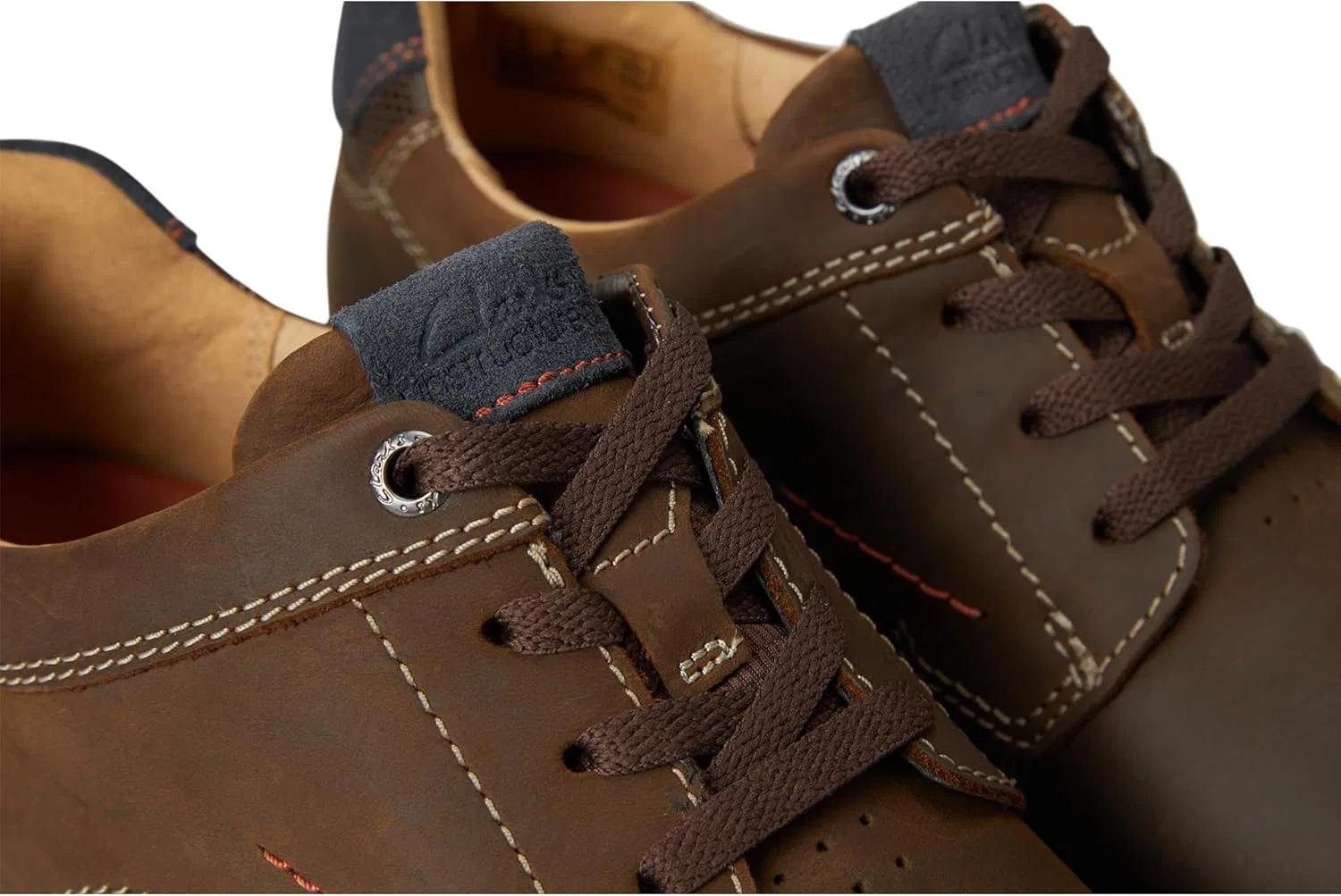 Лоферы Clarks Un Briley Pace, коричневый нубук — фото 2
