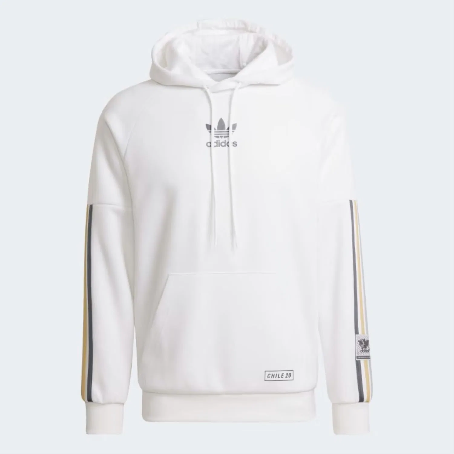 Толстовка с капюшоном Adidas Originals Men's Chile20, белый — фото 2