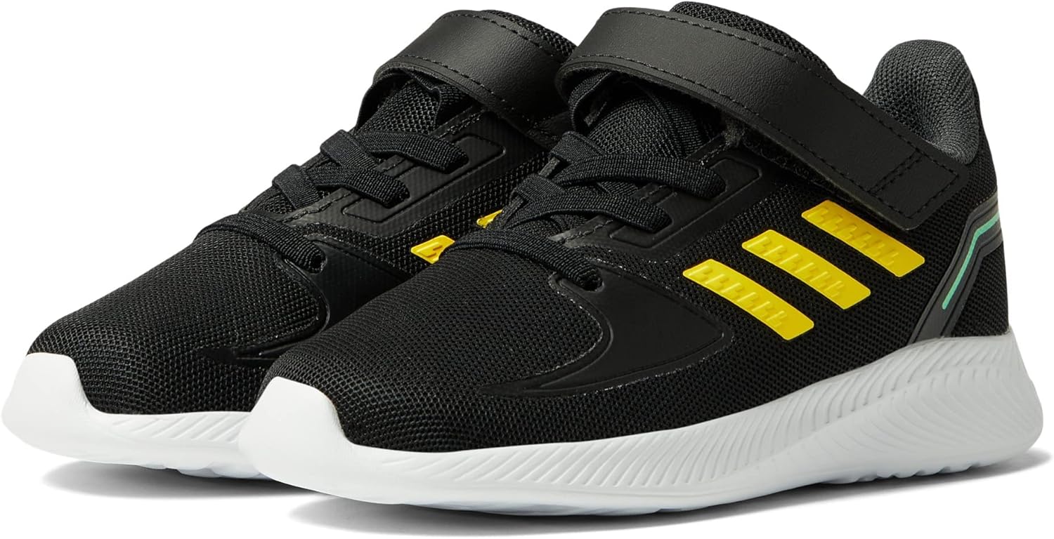 Кроссовки adidas Men's, черный/зеленый/желтый — фото 2