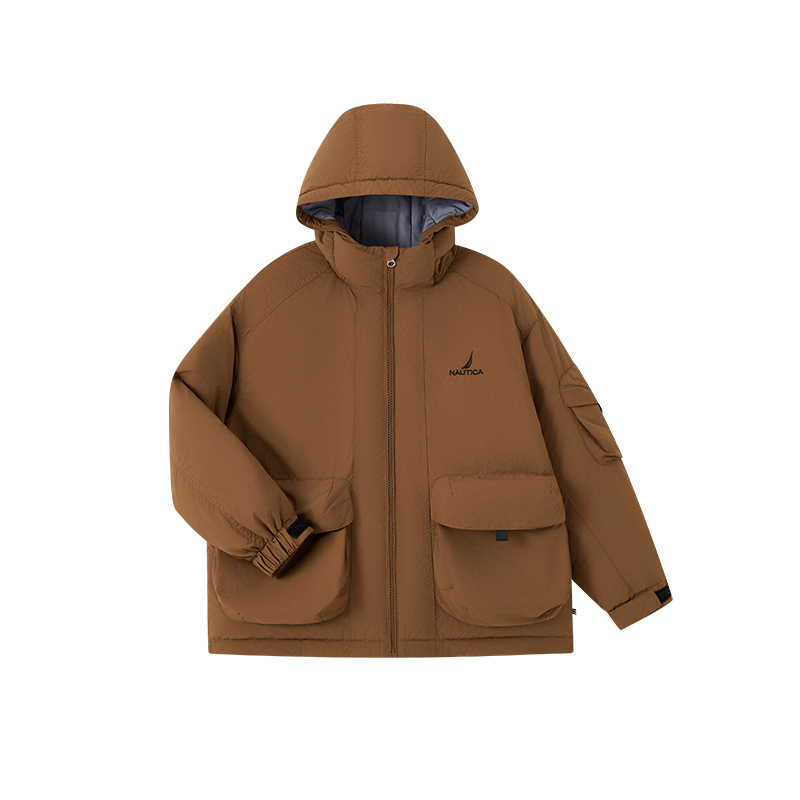 

Детская пуховая куртка средней жесткости Nautica, коричневый