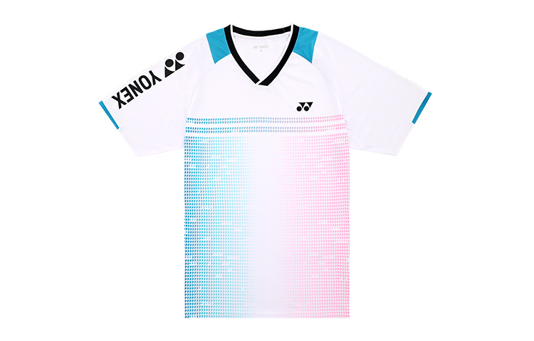 

Футболка женская YONEX с рукавом реглан, белая