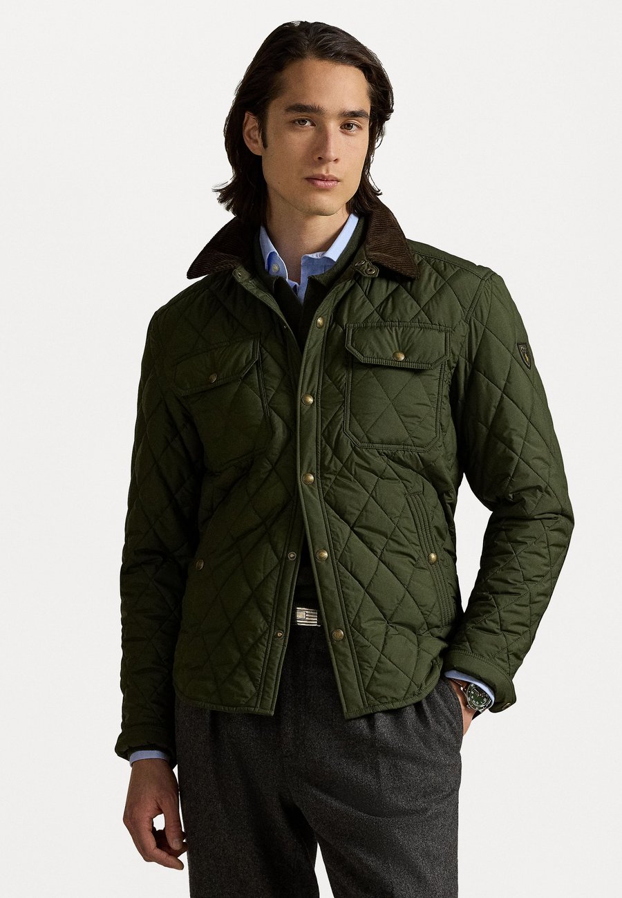 

Куртка Polo Ralph Lauren THE BEATON QUILTED JACKET, Company Olive/Black
