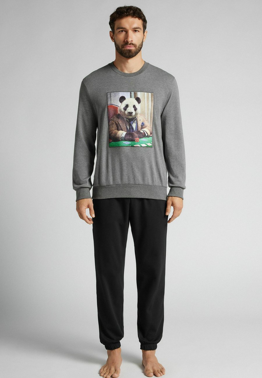 

Пижамный комплект IUMAN Intimissimi Uomo SET, Dark Grey/Mottled Grey