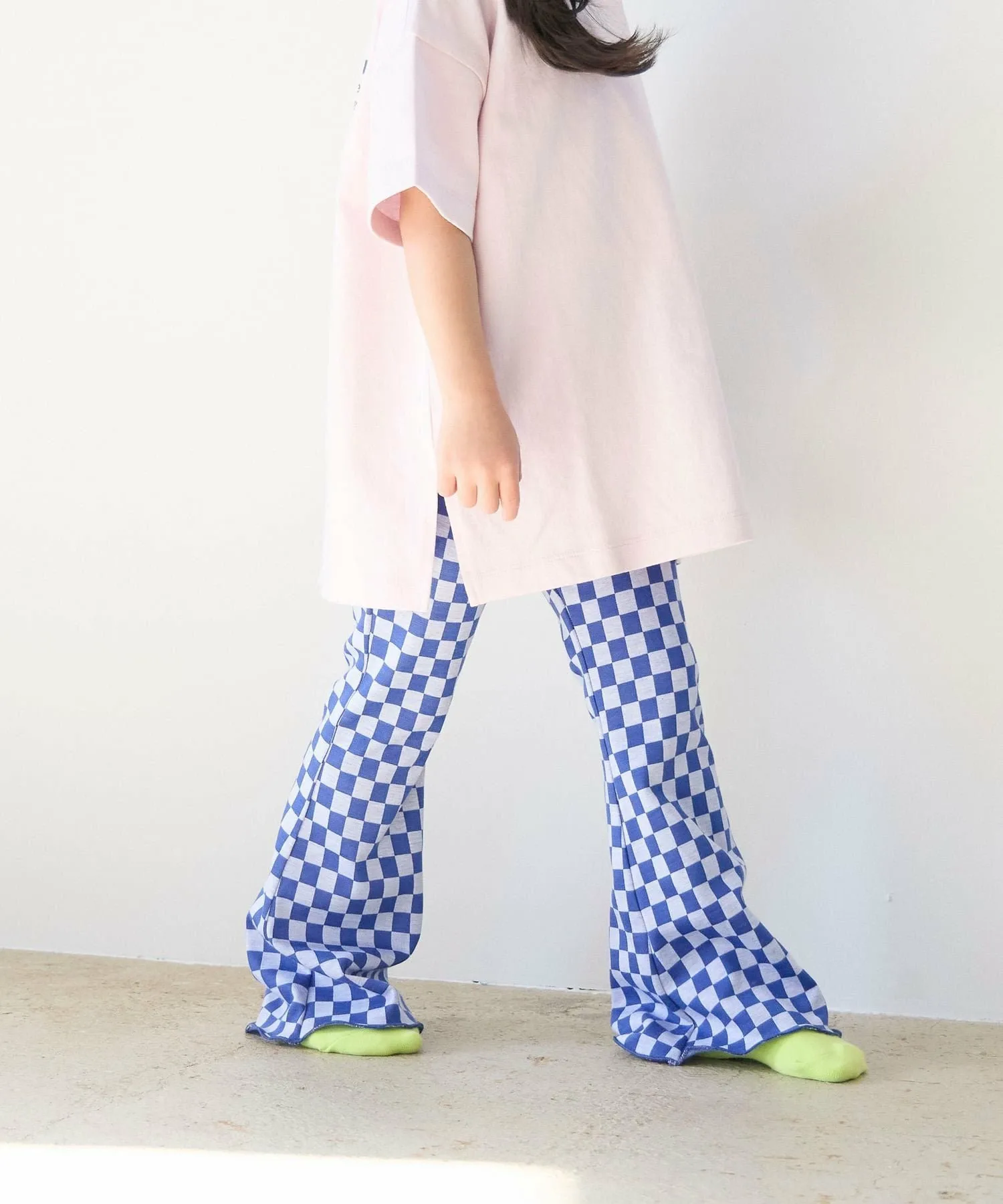 Расклешенные брюки Cut JQ Lowrys Farm, Blue Gingham (85)