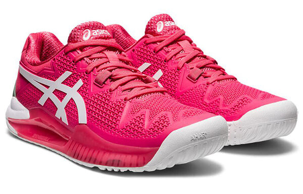 Кроссовки гель разрешение 8 Asics, розовый — фото 3