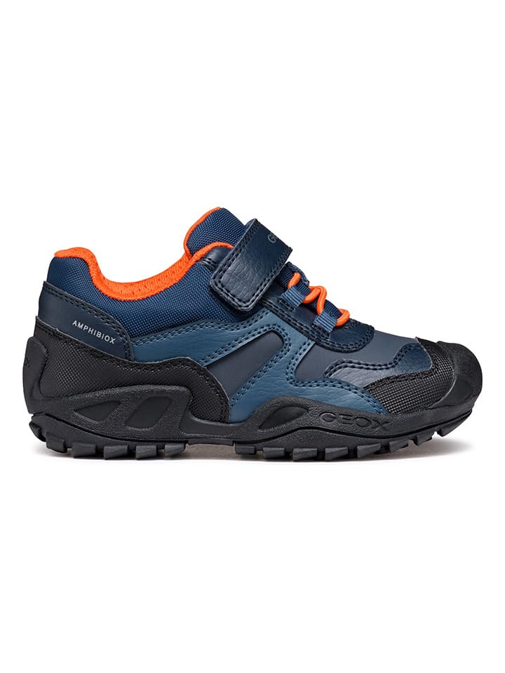 

Треккинговые ботинки New Savage Geox, цвет schwarz/dunkelblau