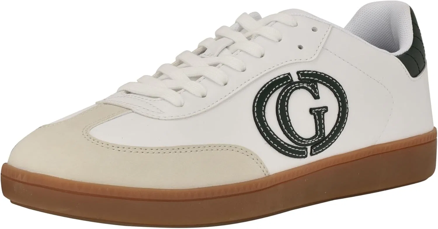 Мужские кроссовки Guess Borge, White Dark Green Multi 142