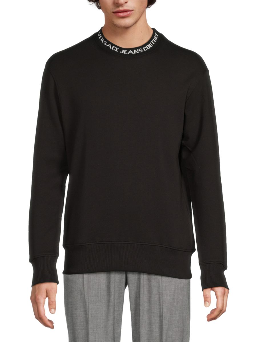 

Толстовка с логотипом Marquee Versace Jeans Couture, черный