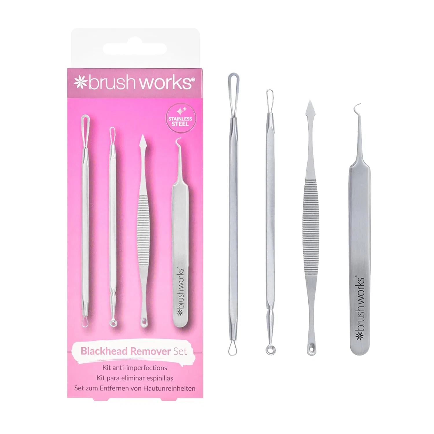 Набор для удаления черных точек и прыщей Brushworks Brushworks