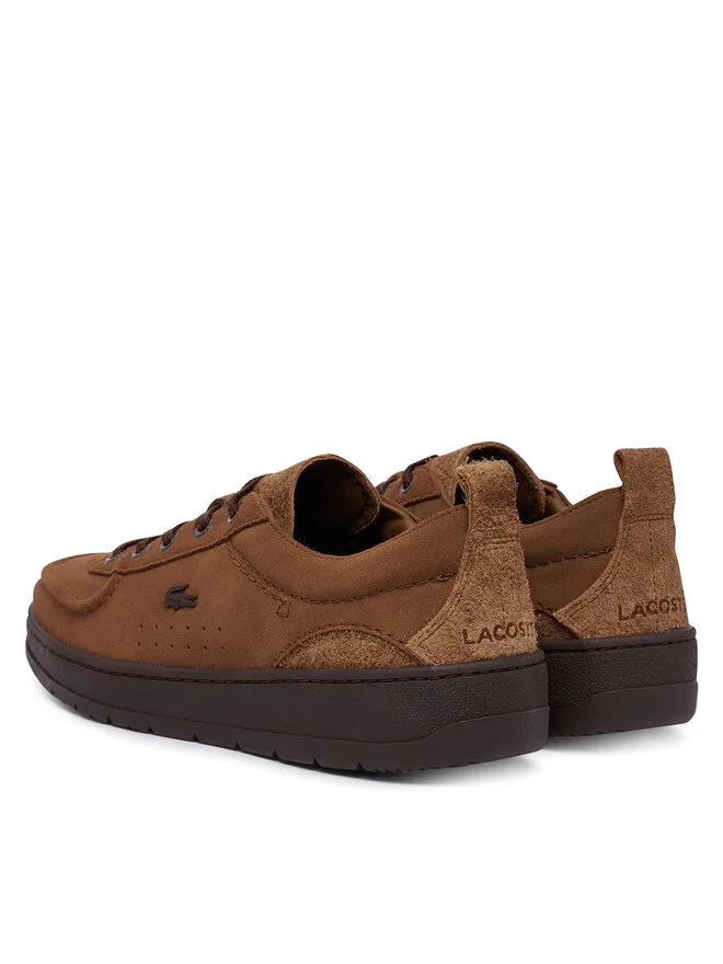 Lacoste Кроссовки судьи 51SMA0105 DB2 коричневые — фото 3
