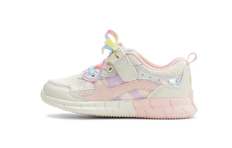 

Детская повседневная обувь для детей, кроссовки, кроссовки Taranis, цвет White/Pink/Purple
