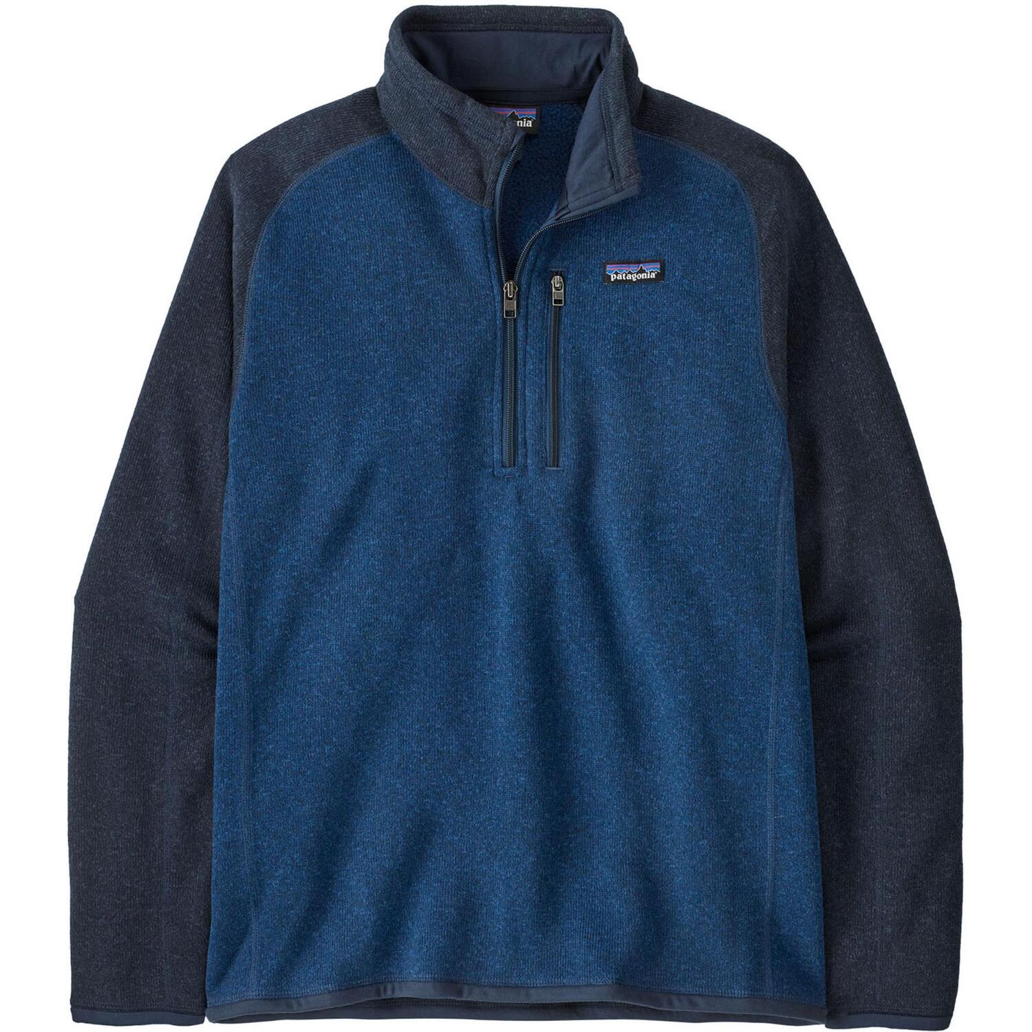 

Мужской флисовый свитер Better Sweater с молнией на четверть длины. Patagonia, Clement Blue