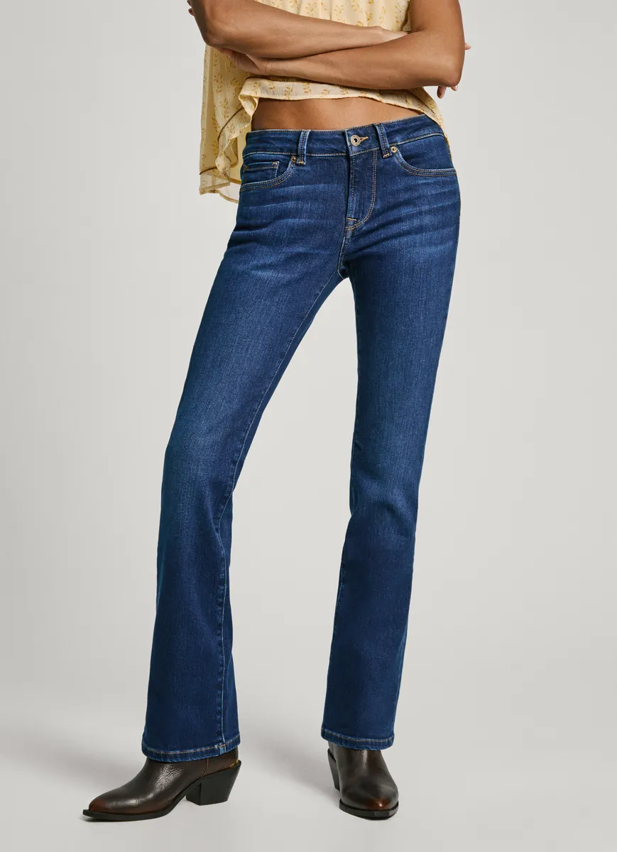 

Джинсы Pepe Jeans "BOOTCUT LW", цвет Dark Indigo Wiser Wash