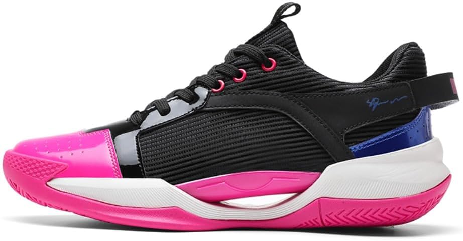 

Баскетбольные кроссовки Мужские кроссовки Беговые кроссовки Тренировочные модные спортивные Yafexin, розовый