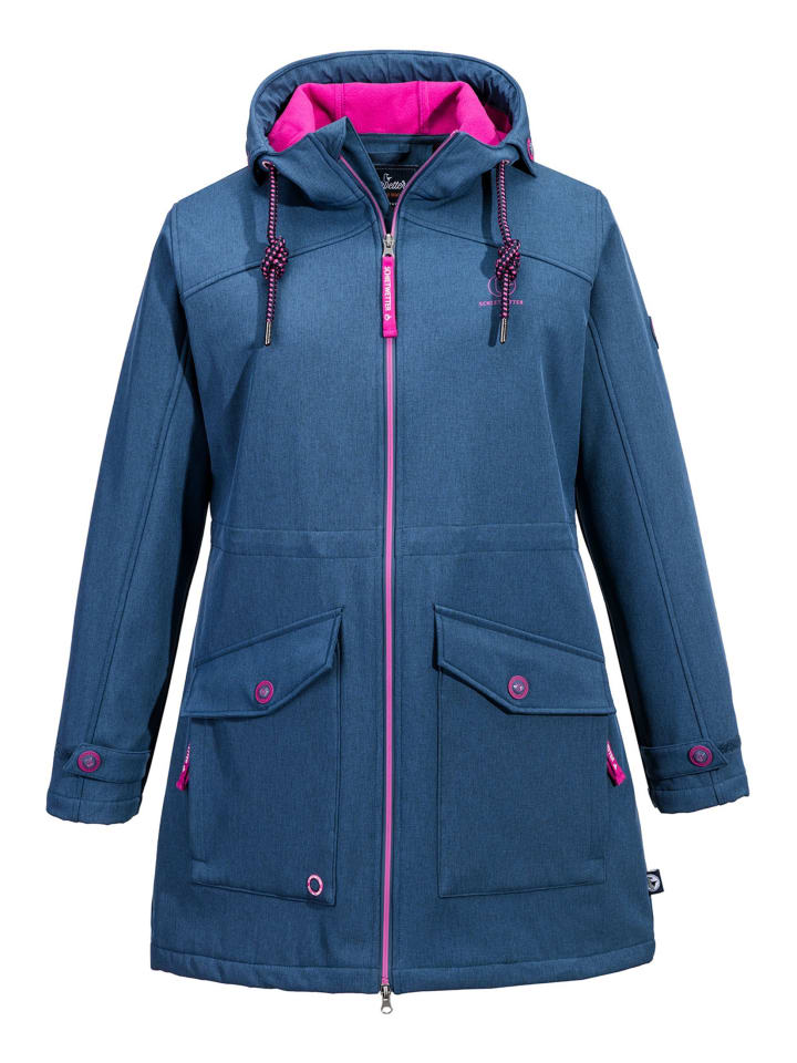 

Куртка софтшелл Goldhaar Emmy SCHIETWETTER, цвет bluenights melange