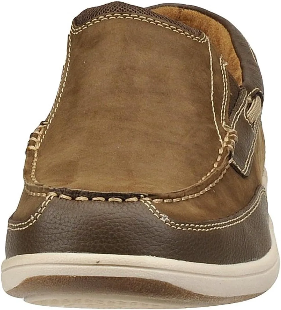 Мокасины Florsheim Lakeside Moc Toe Slip On для мужчин, коричневый — фото 4
