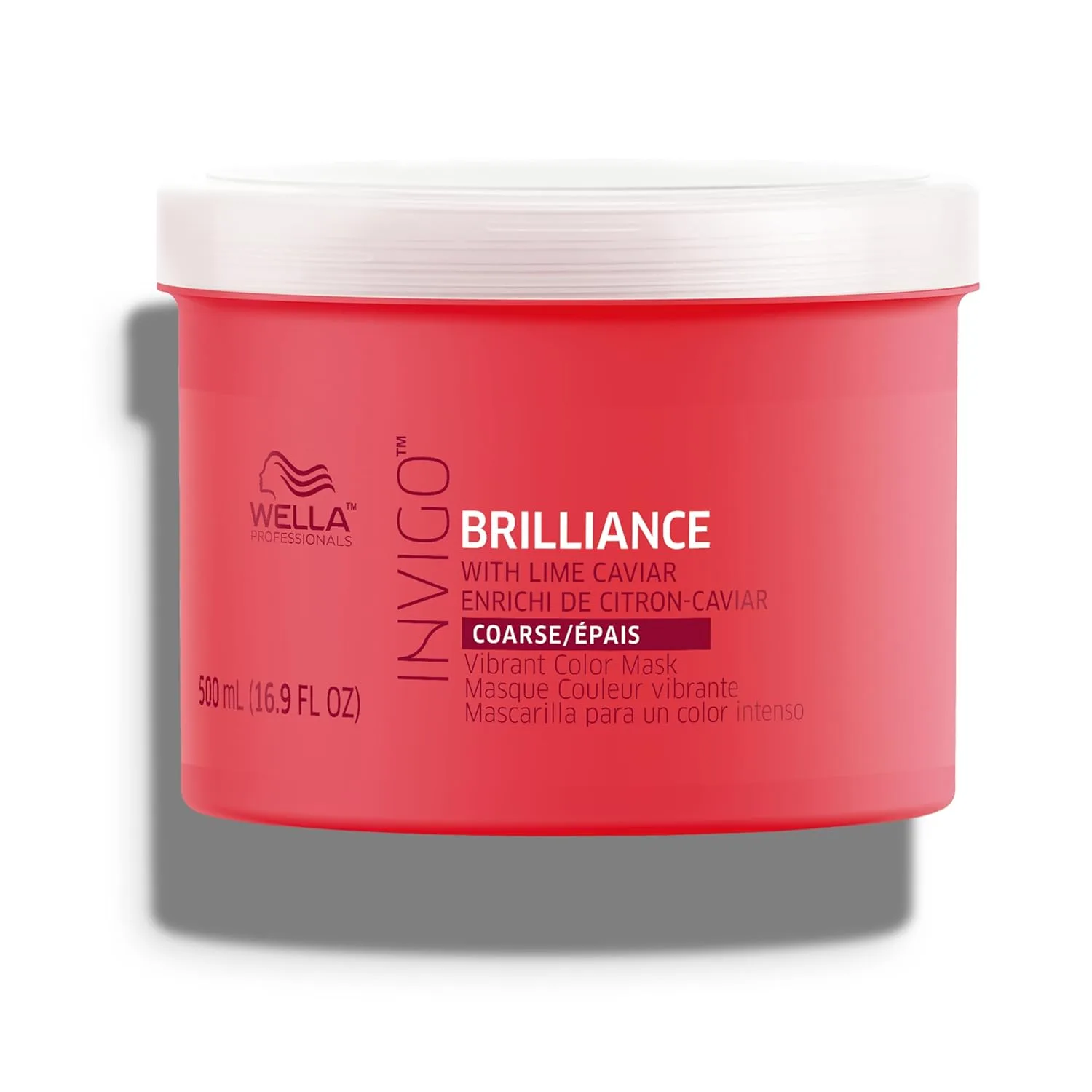 Маска для волос Wella Professionals Invigo Brilliance для жестких окрашенных волос | Кондиционирующая маска | Маска для сохранения яркости цвета 500 мл (1 шт.)