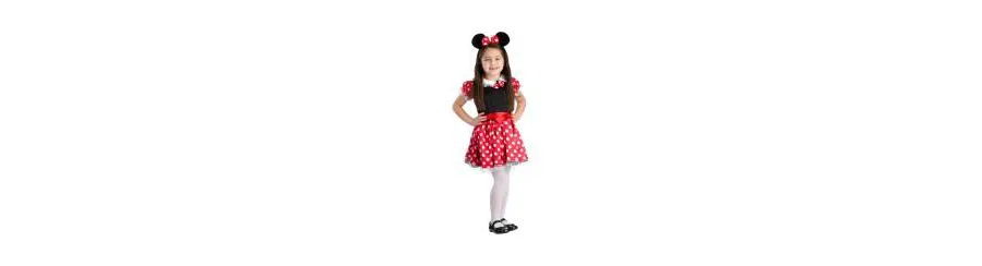 Костюм очаровательной мисс Маус для девочек Dress Up America, красный — фото 3