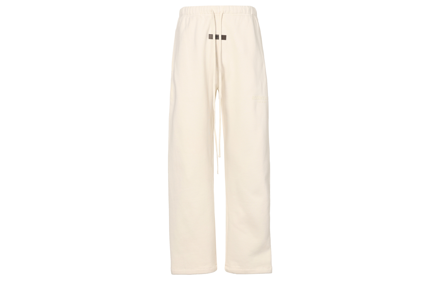 Свободные спортивные штаны Fear Of God Essentials, eggshell белый — фото 3