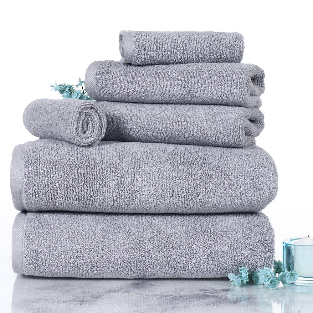 

Набор банных полотенец Portsmouth Home Zero Twist из 6 предметов, цвет Seafoam