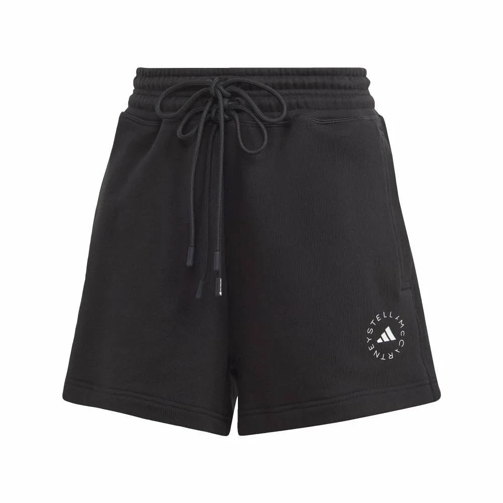 Брюки by Stella McCartney TrueCasuals Terry Shorts Adidas, black — фото 2