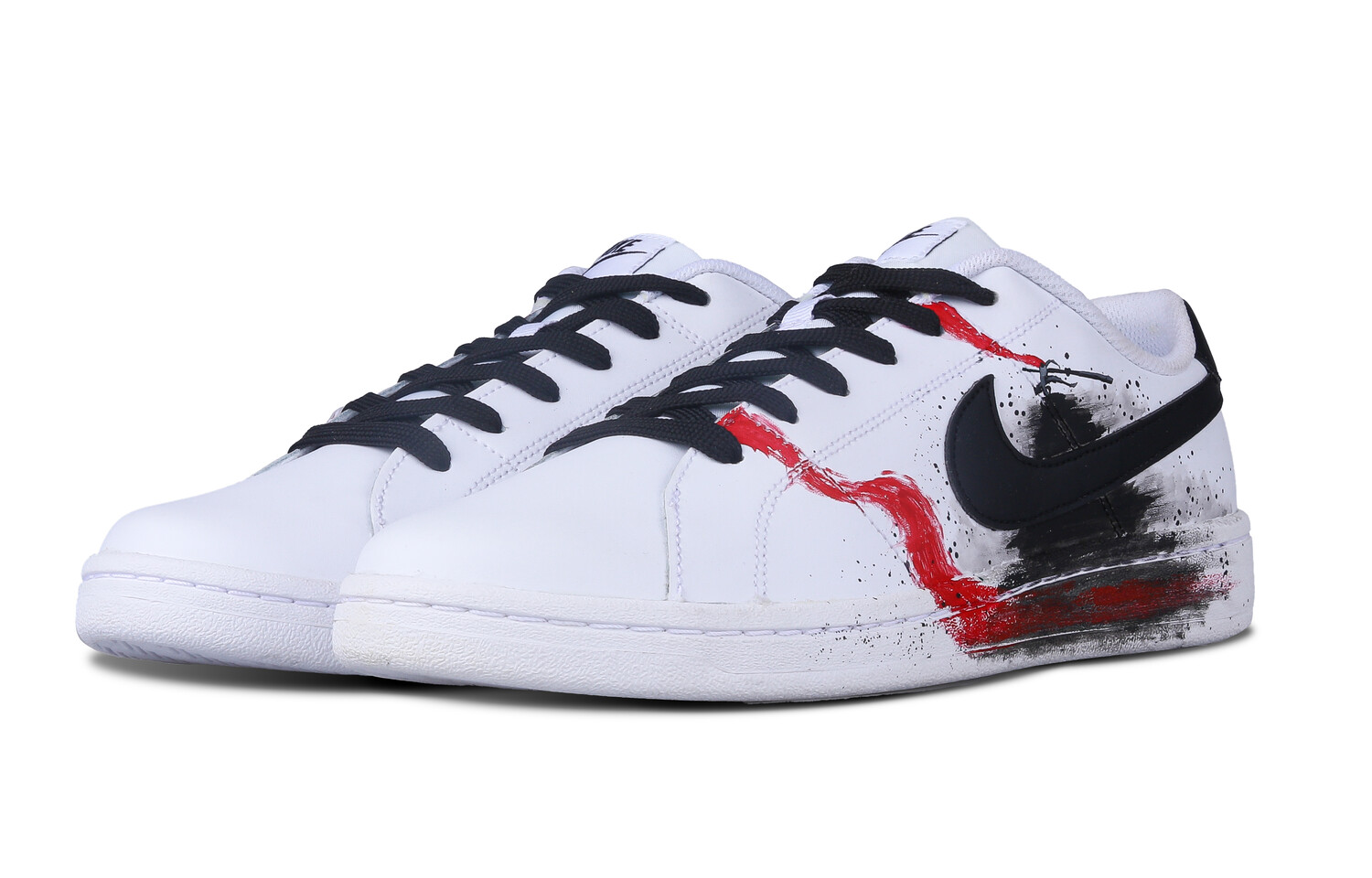 

Кроссовки Nike Court Royale Skateboarding Shoes Men Low-top Red, цвет Drifting clouds chase dreams