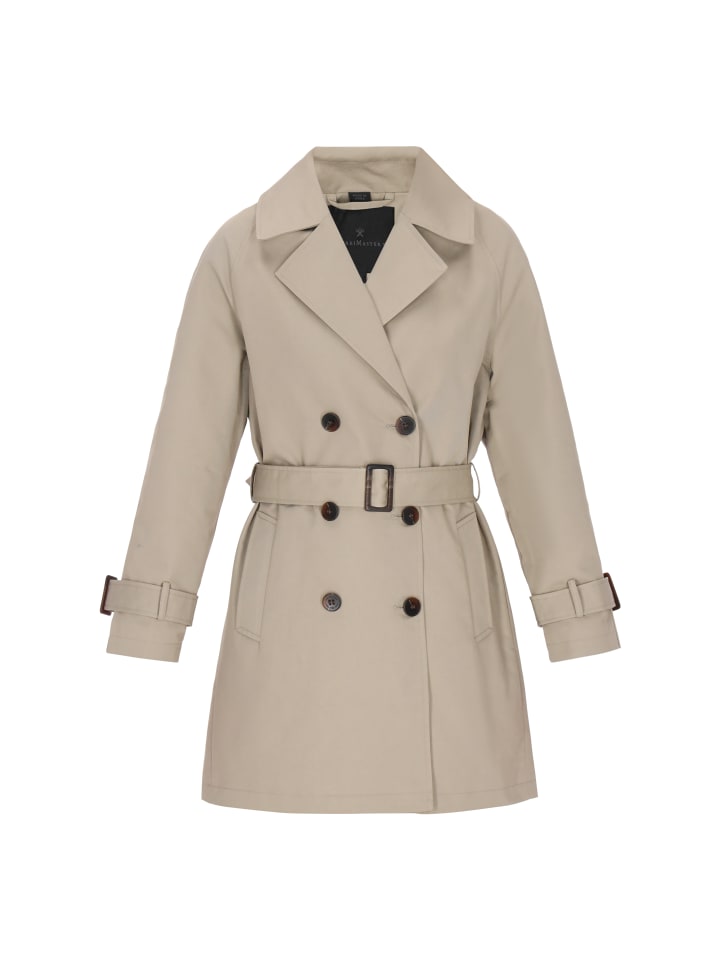 

DreiMaster Женское пальто оливкового цвета