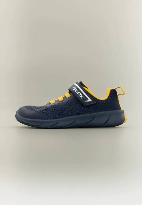 Детские кроссовки barefootrun Geox, Navy/Yellow