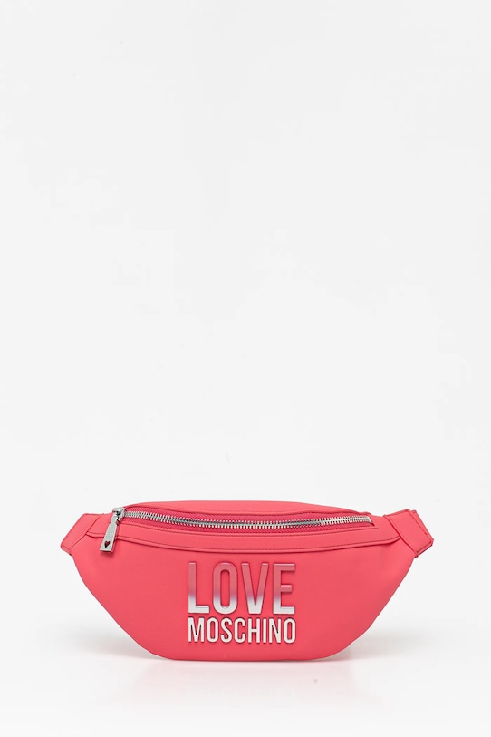 

Поясная сумка Love Moschino, розовый
