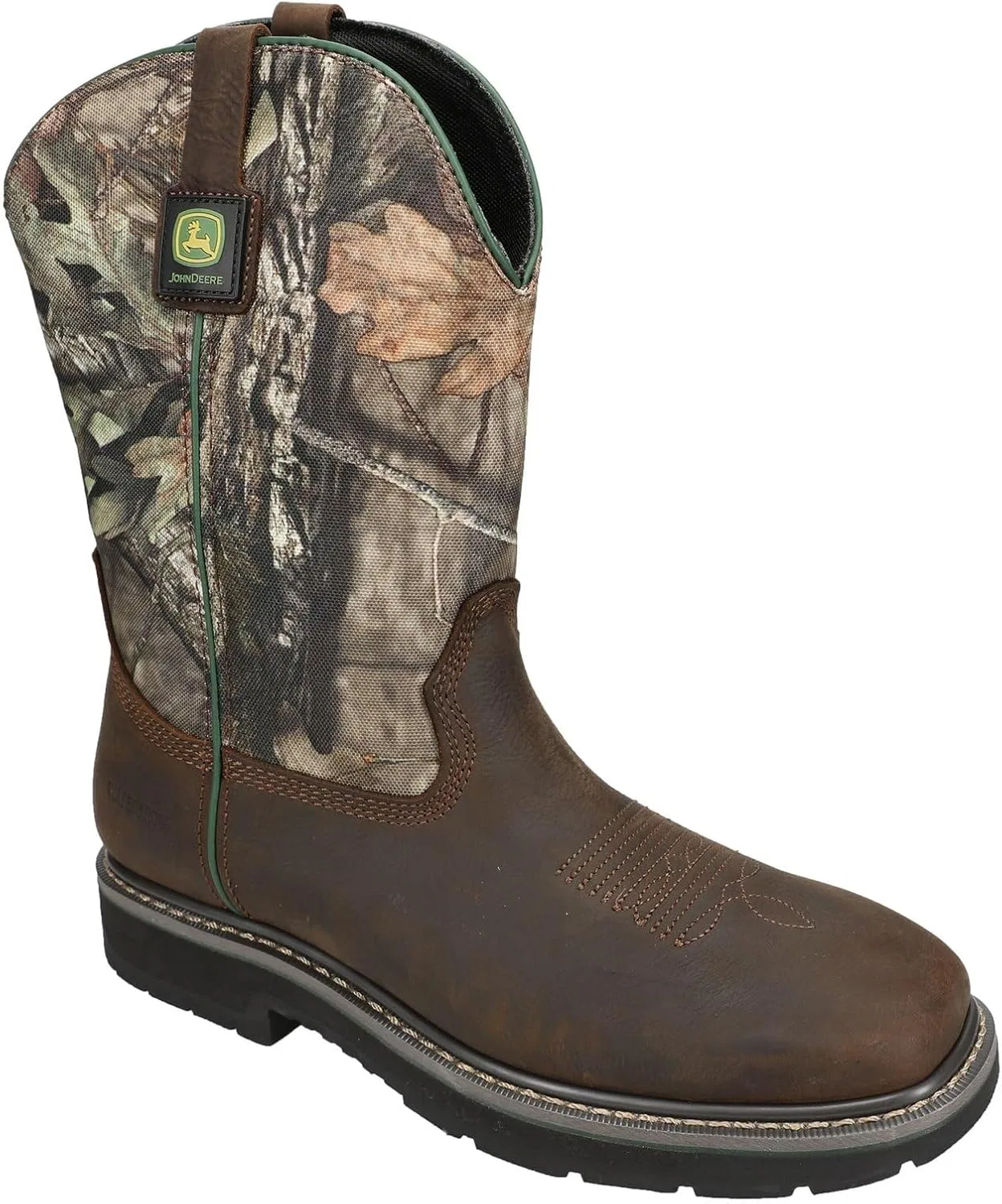 Водонепроницаемые резиновые ботинки Skechers John Deere Rowood Moss Burrow для мужчин, Camouflage