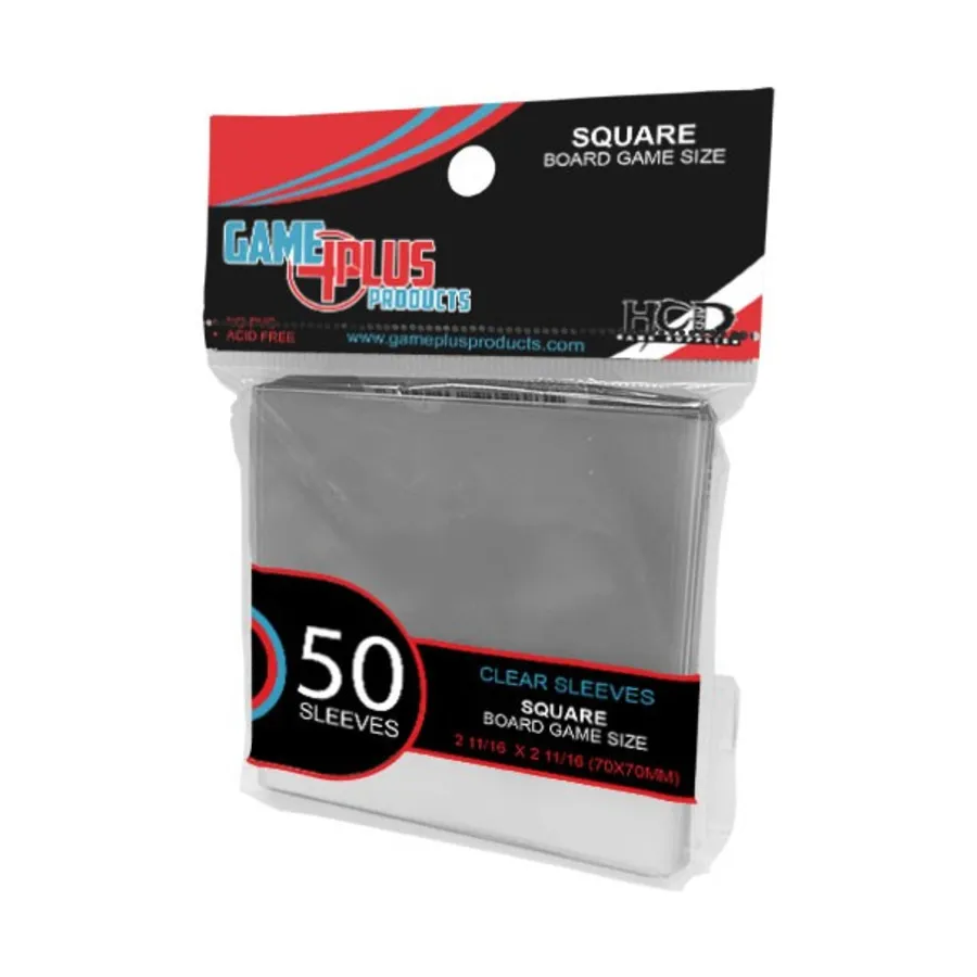 

Квадрат — размер настольной игры (50), Card Sleeves (Game Plus Products)