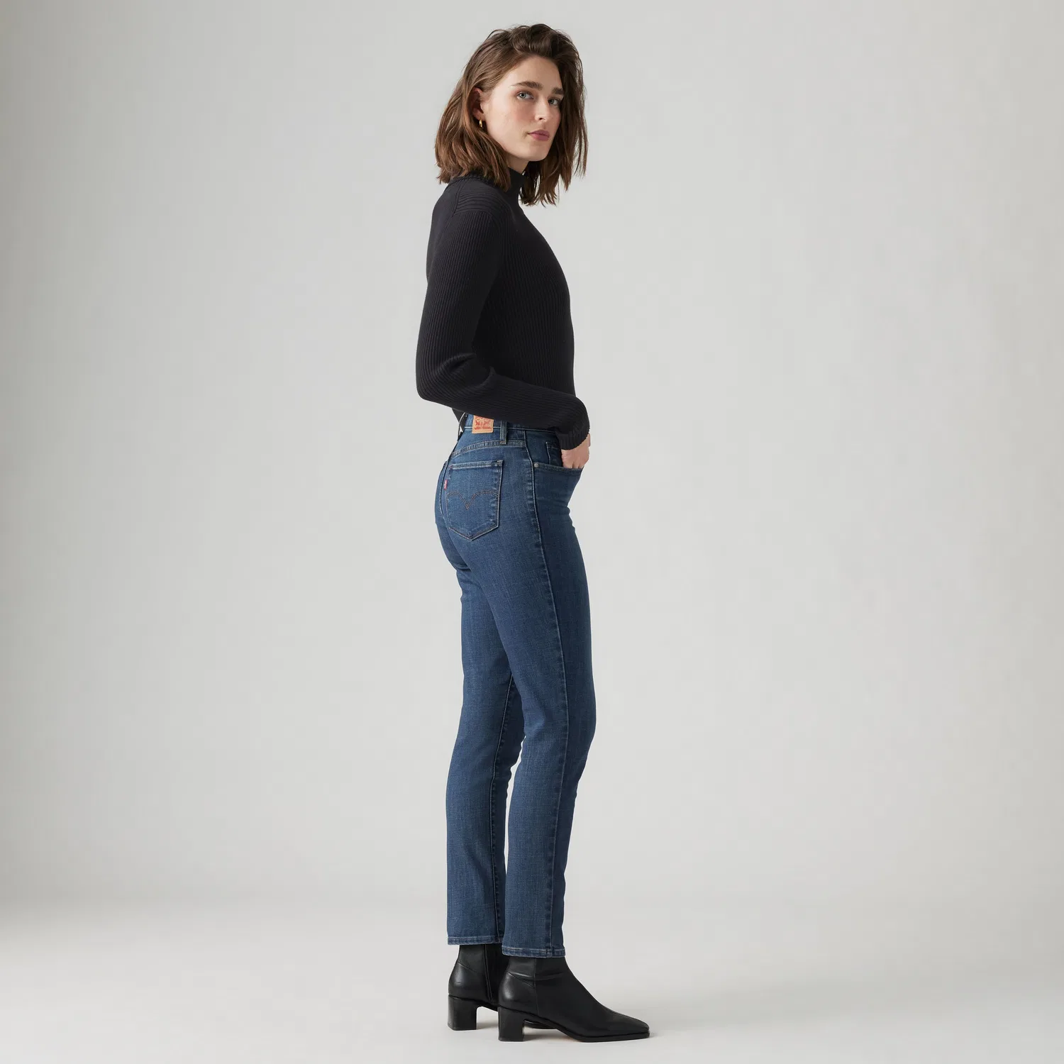 311 Формирующие узкие женские джинсы Levi's, Medium Wash — фото 2