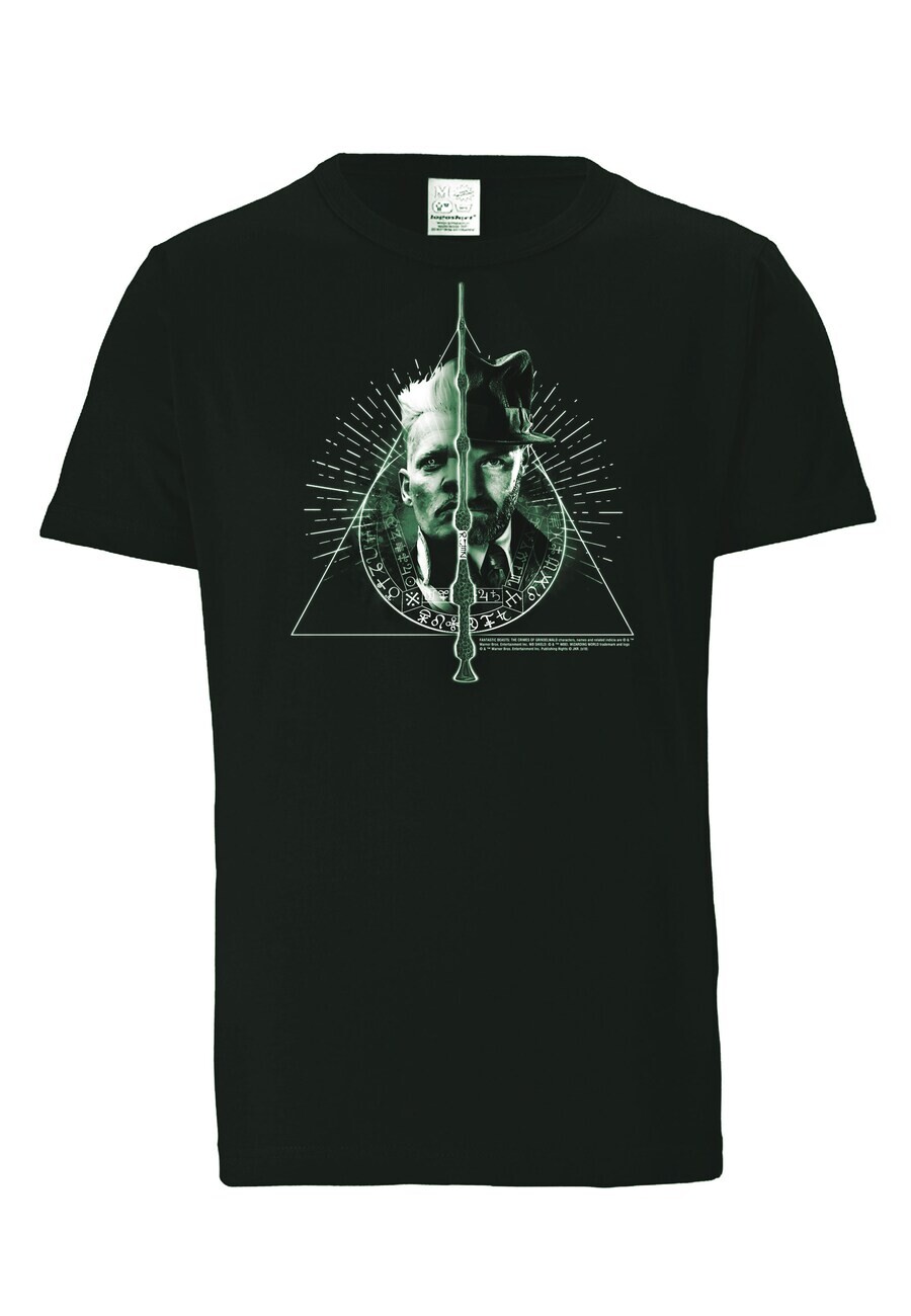 

Футболка LOGOSHIRT Shirt Fantastic Beasts - Grindelwald vs. Dumbledore, черный