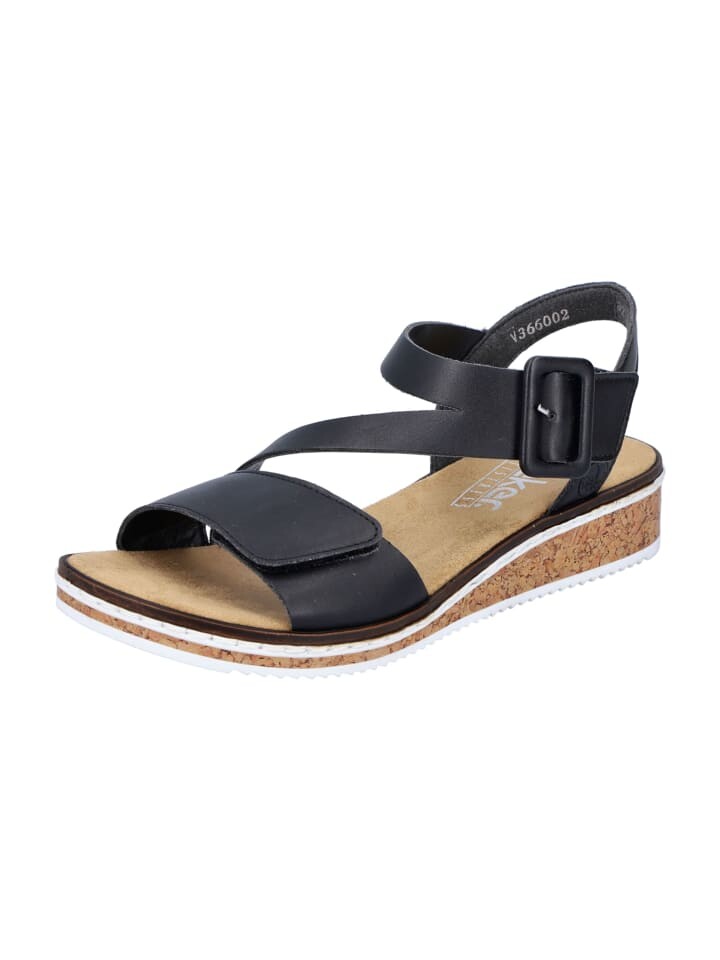 Классические босоножки rieker Sandalen, черный