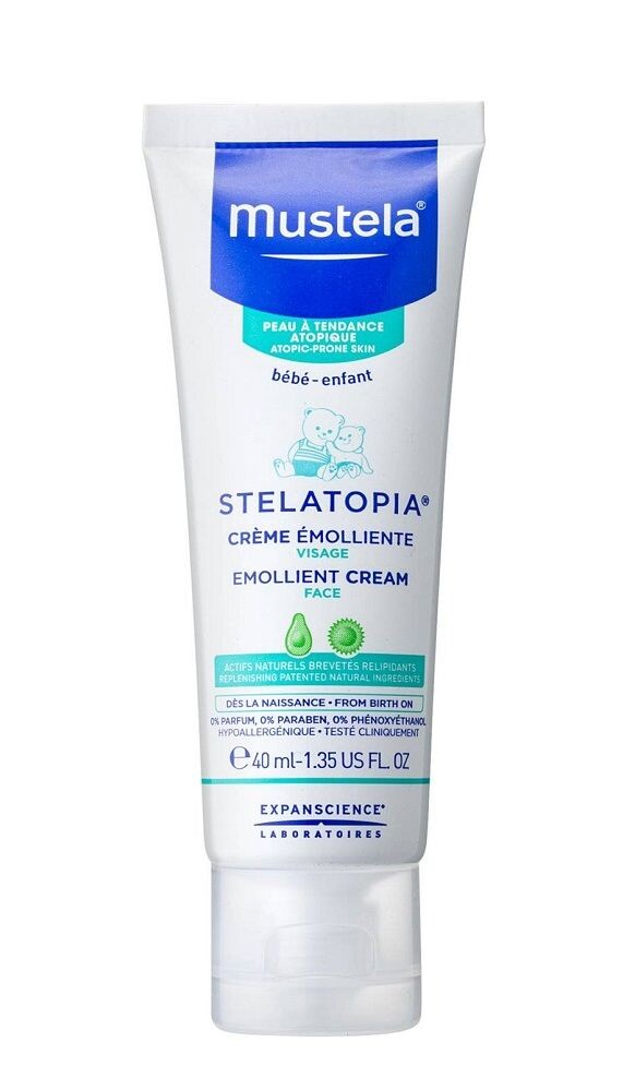 

Mustela Bebe Stelatopia крем для лица для детей, 40 ml