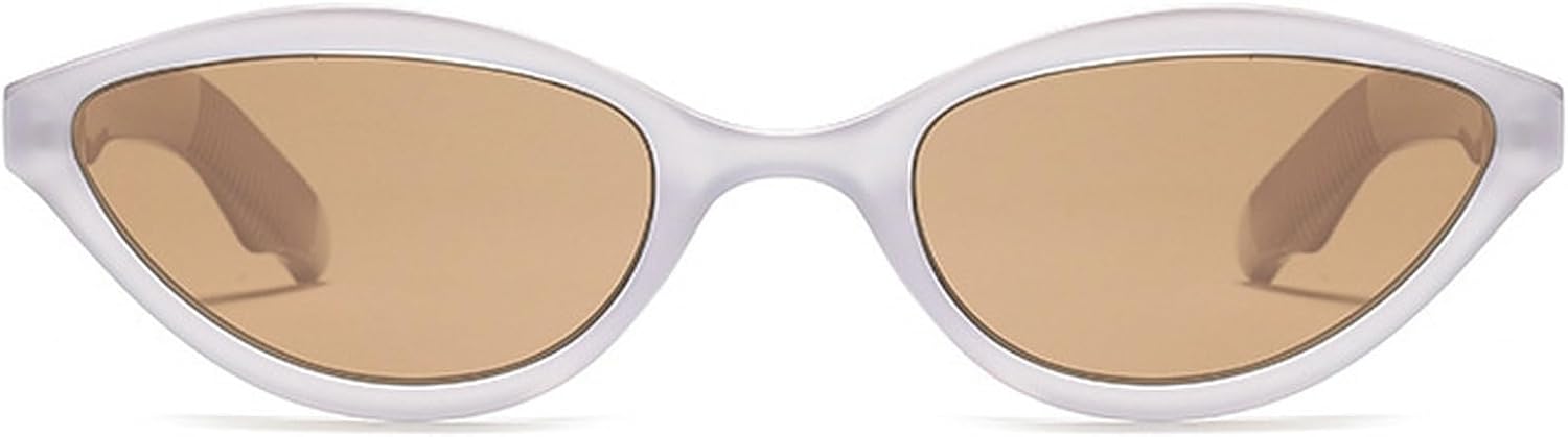 

Солнцезащитные очки «кошачий глаз» для женщин, винтажные, цвета шампанского, модные, ретро, ​​женские солнцезащитные очки «кошачий глаз» с защитой от УФ-излучения UV400 mincl, Clear Champagne