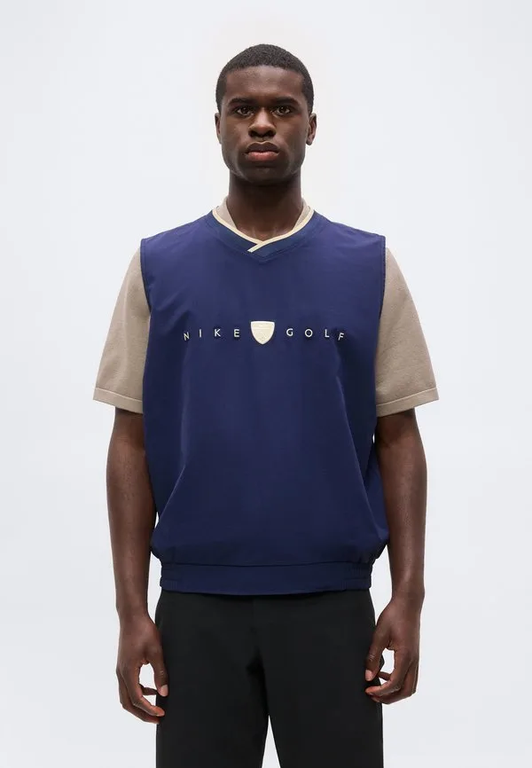 Ветровка fairway fresh, топ оверсайз Nike Golf, College Navy/Limestone
