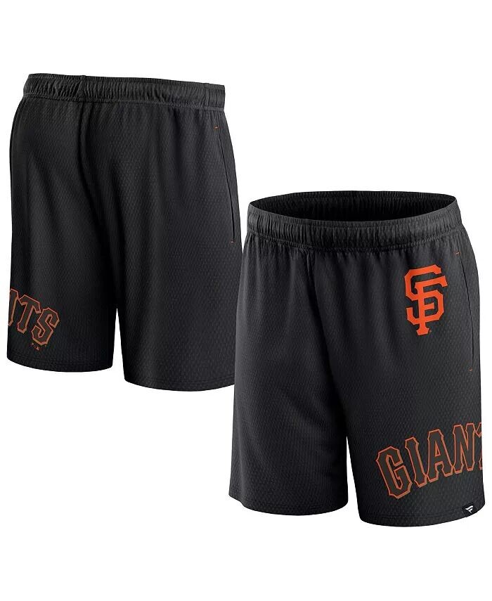 

Мужские черные шорты San Francisco Giants Clincher Mesh Fanatics