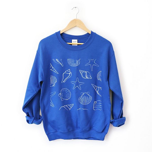 

Свитшот женский Seashells square Simply Sage Market, Royal, Серый, Свитшот женский Seashells square Simply Sage Market, Royal