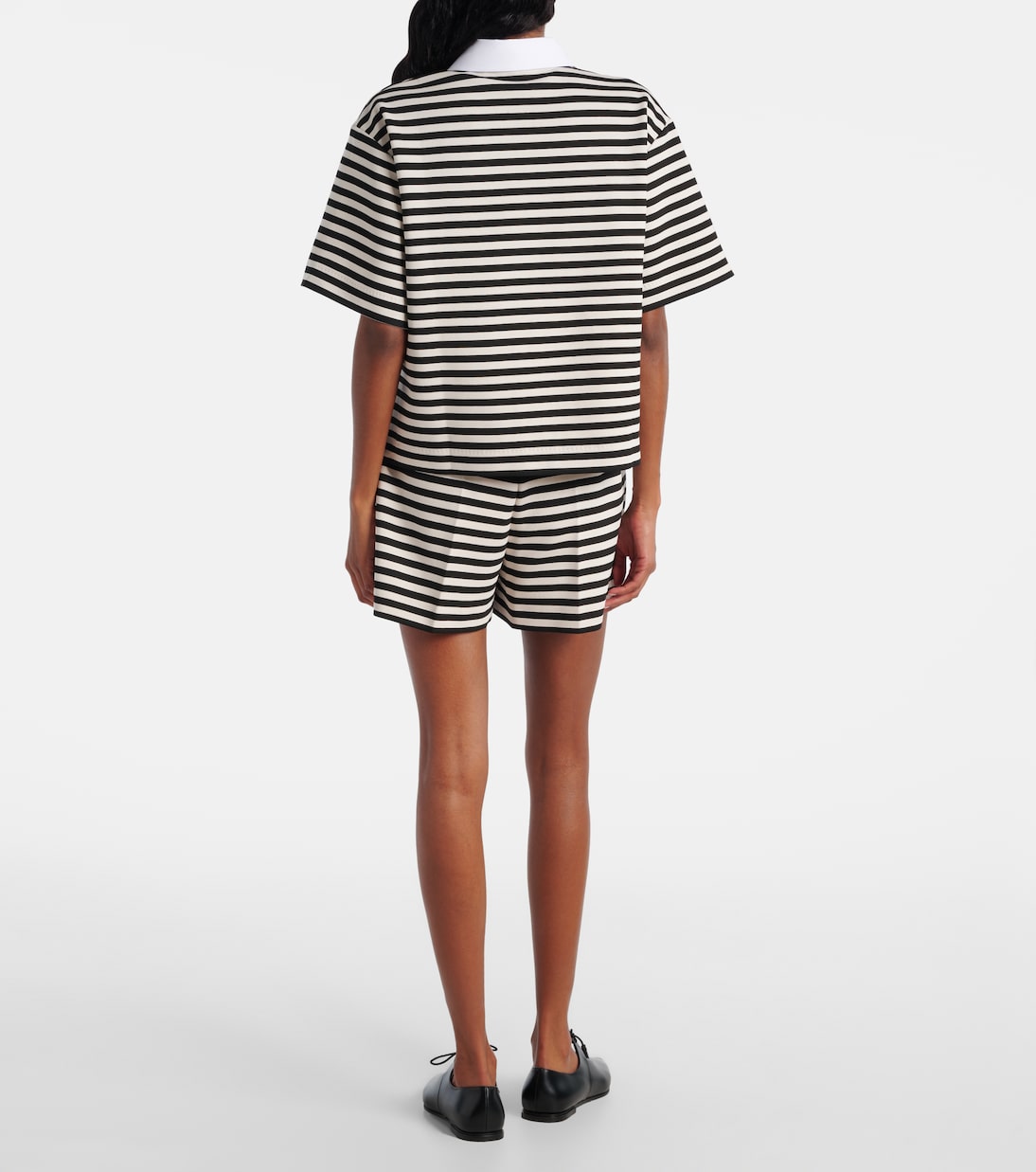 Wilson полосатая рубашка из джерси с отделкой из поплина Max Mara, Riga 1x1 — фото 3