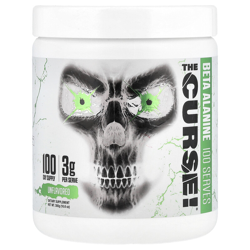 

JNX Sports, The Curse! , бета-аланин, без добавок, 300 г (10,6 унции)