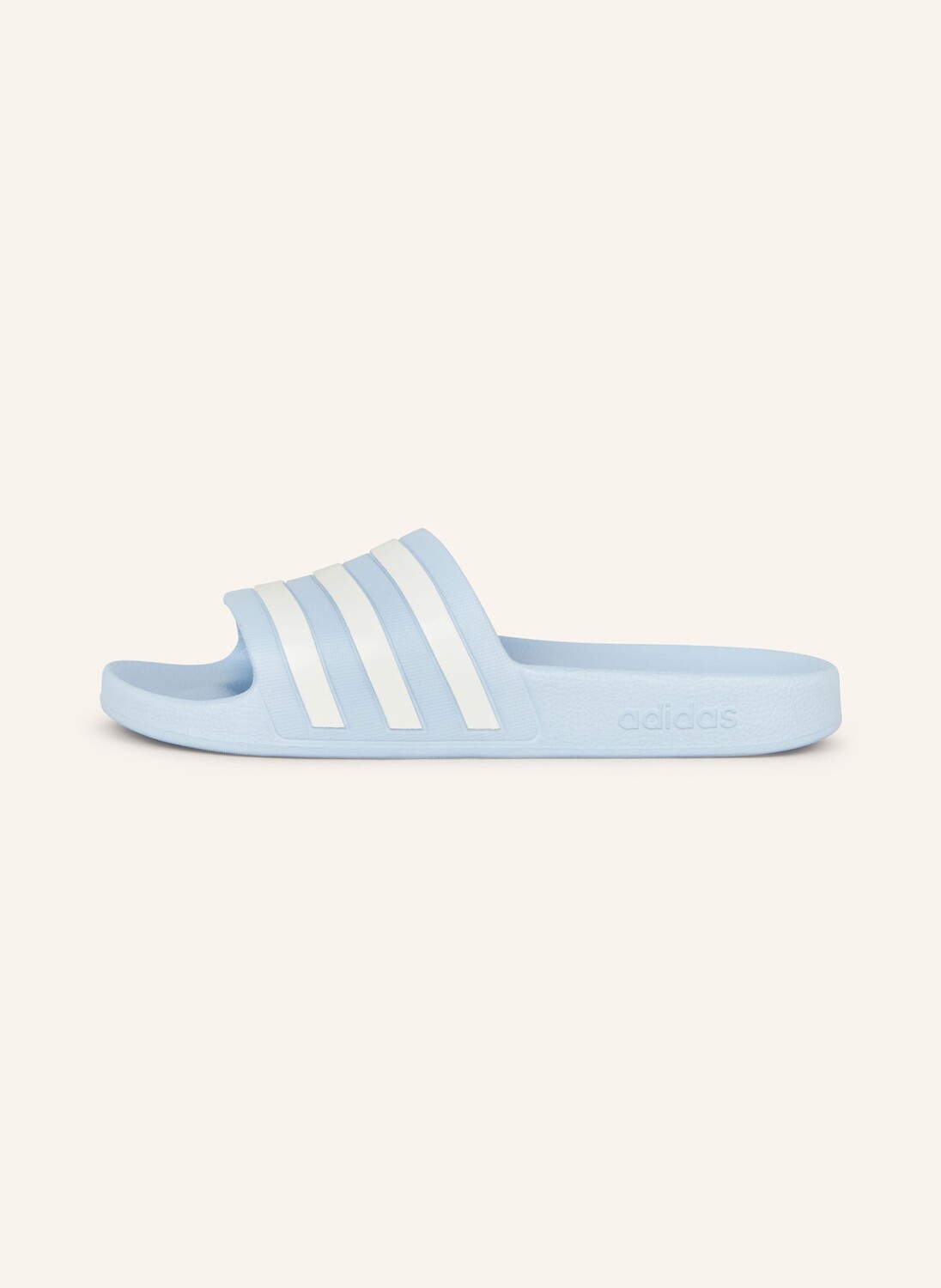 Мюли adilette aqua adidas, светло-голубой — фото 4