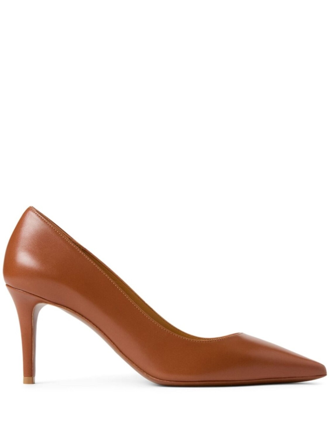 Туфли-лодочки Lanette 70 мм из коллекции Ralph Lauren Ralph Lauren Collection, коричневый