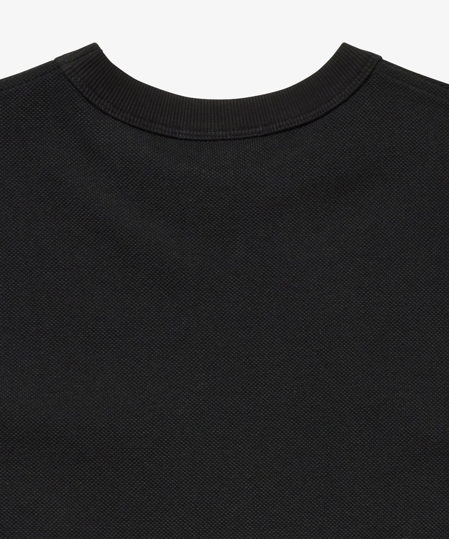 Футболка с короткими рукавами из ткани пике с карманом LACOSTE, Black — фото 3