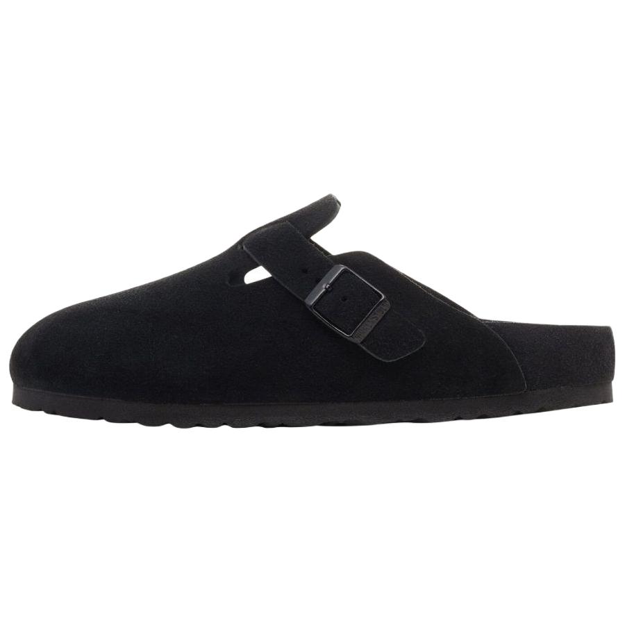 

Birkenstock Тапочки Boston EVA с закрытым носком, износостойкие, унисекс, черный, узкие