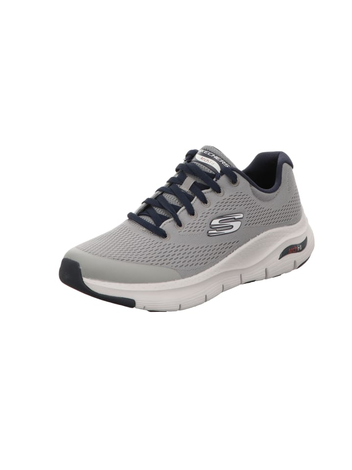 

Кроссовки на шнуровке Skechers, серый