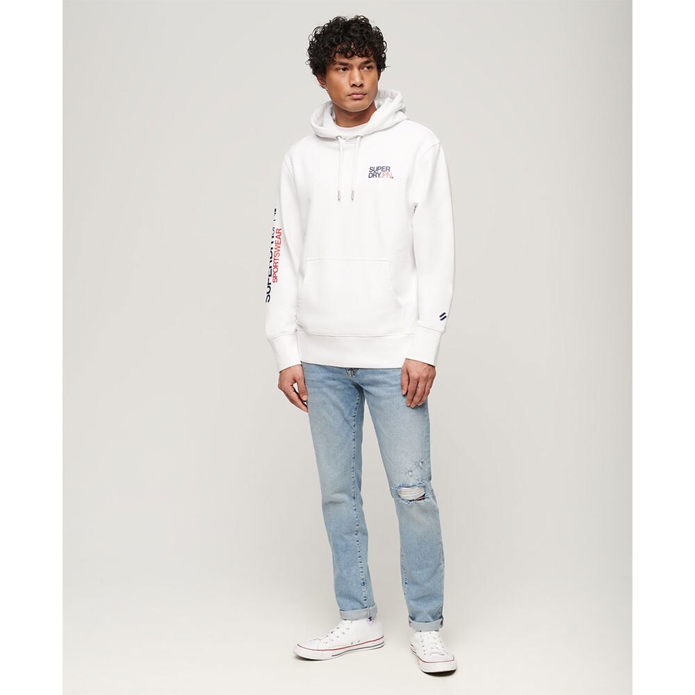 

Худи Superdry Sportswear Logo Loose, белый